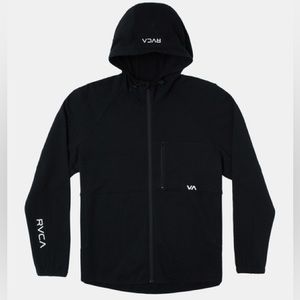 RVCA Tech Zip-Up Fleece Hoodie II NWT